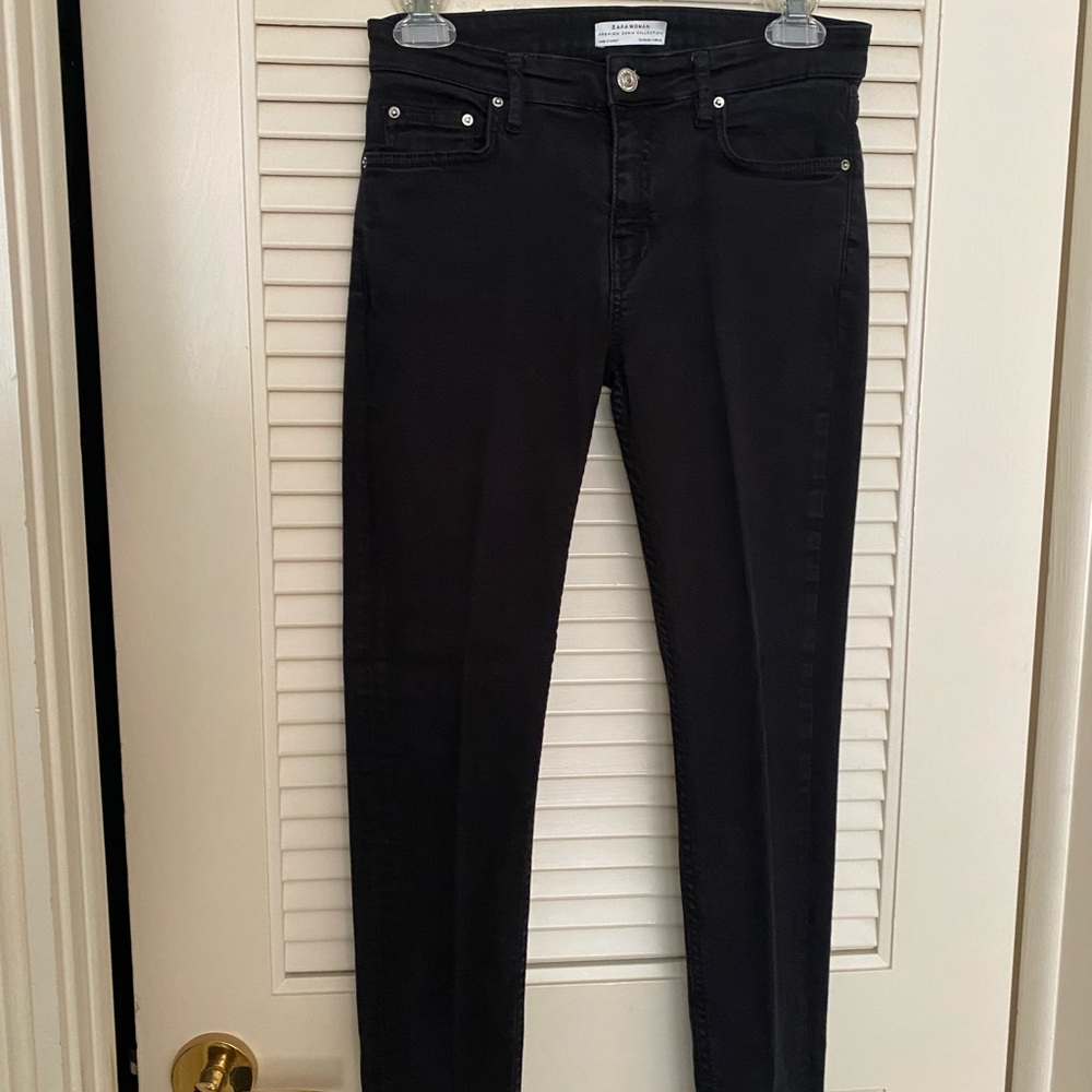 Zara Black Denim Skinny Jeans
